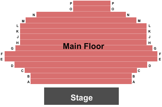 Carriage House Theatre At Montalvo Arts Center Seating Chart: End Stage