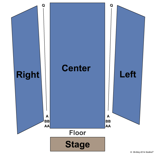 Carrier Theater Seating Chart
