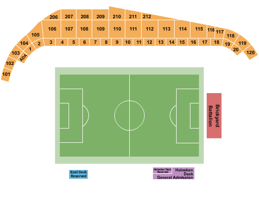 Carroll Stadium Seating Chart