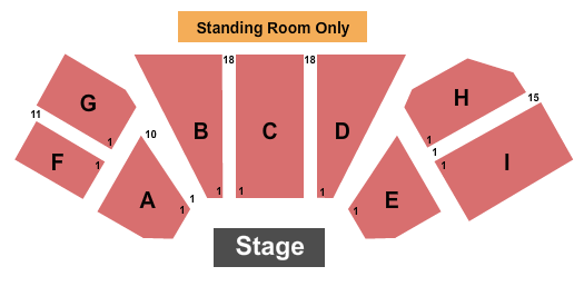 Carson Valley Inn Casino Seating Chart: End Stage