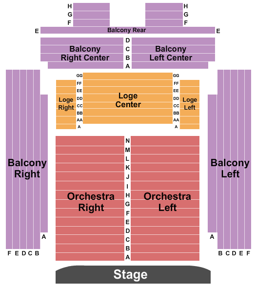 Isaac Harris Cary Memorial Building Seating Chart: Endstage 3