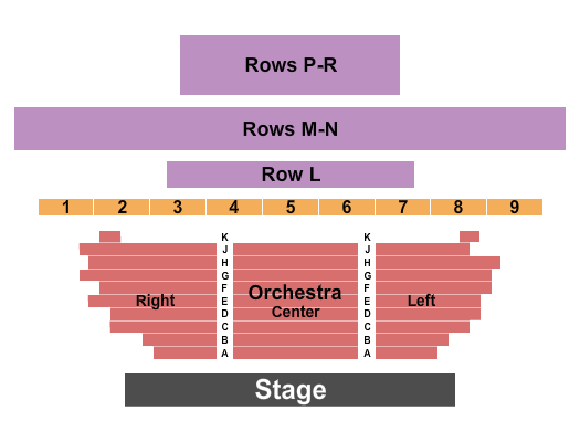 Casablanca Resort Seating Chart: Endstage RSV