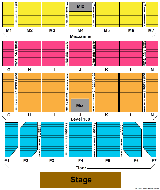 Seating Plan For Casino Rama