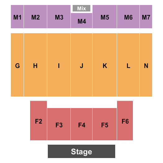 Casino Rama Entertainment Centre Seating Chart: Endstage 4