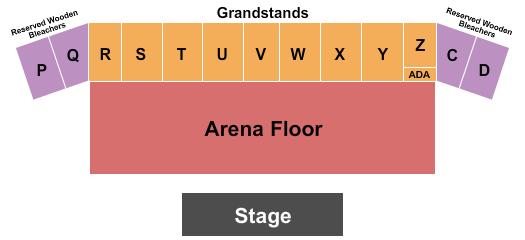 Cassia County Fair & Rodeo Seating Chart: Concert