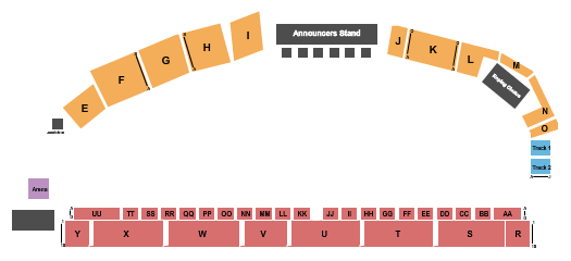 Cassia County Fair & Rodeo Seating Chart: Rodeo