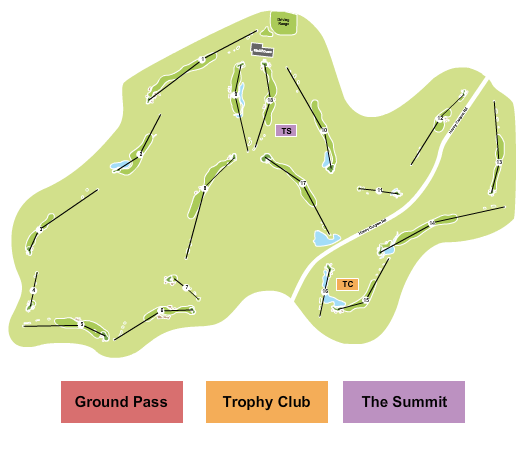 Castle Pines Golf Club Map