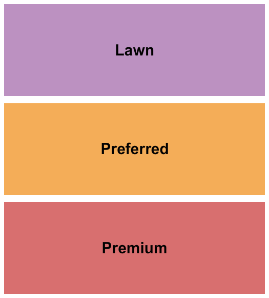 Castle Ridge Seating Chart: Premium/Preferred/Lawn