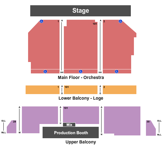 Castro Theatre Map