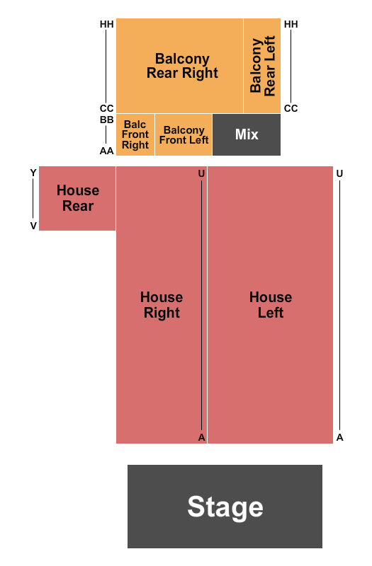 Catalina United Methodist Church Seating Chart: Endstage