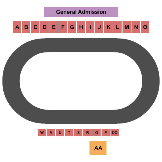 Cedar Lake Speedway Seating Chart: World of Outlaws