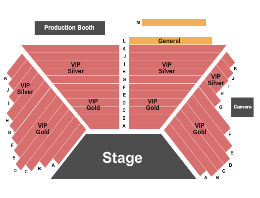 Cedar Park Seating Chart: Endstage