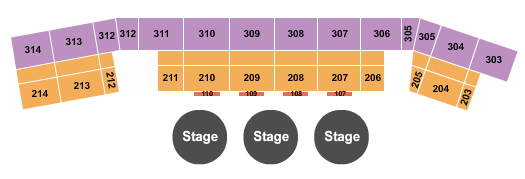 Celeste Center at Ohio Expo Center & State Fair Seating Chart: Aladdin 2