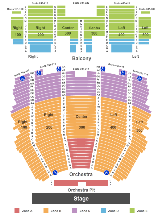 Desert Diamond Casino Sahuarita Seating Chart