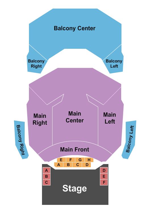 Center Theatre At North Shore Center For The Performing Arts Seating Chart: Circus