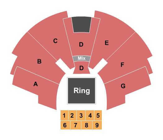 Center Stage Theatre Seating Chart: Boxing