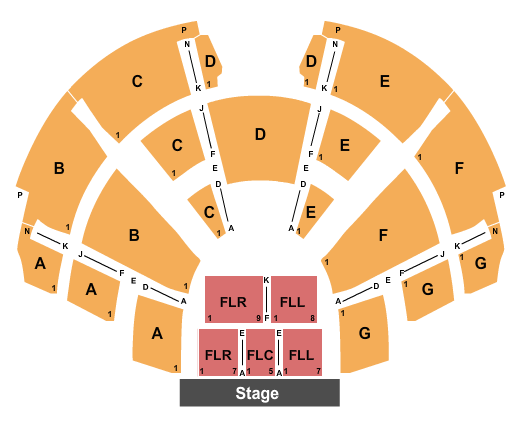 Center Stage Theatre Map