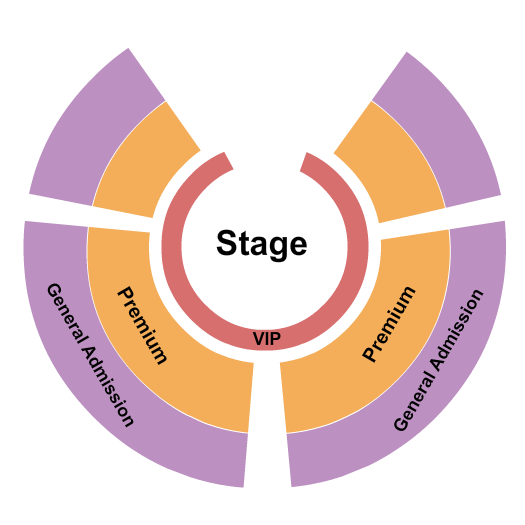 Central Mall - Port Arthur Seating Chart: Mysterious Circus