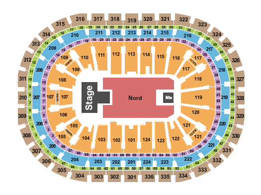 Centre Bell Seating Chart: Matt Rife