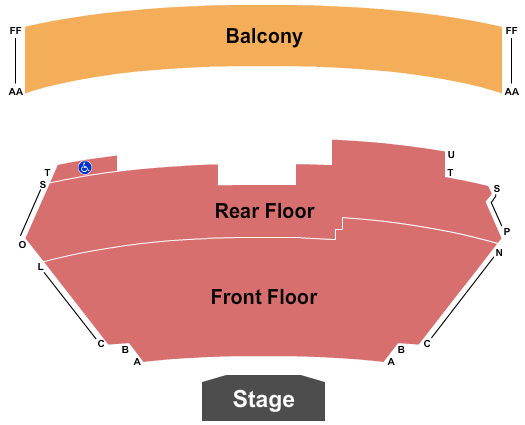 Centre des arts De Shawinigan Seating Chart: Endstage