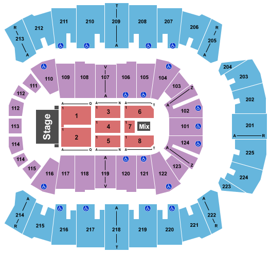 Brookshire Grocery Arena Seating Chart