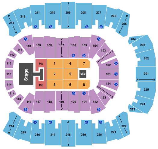 Brookshire Grocery Arena Seating Chart