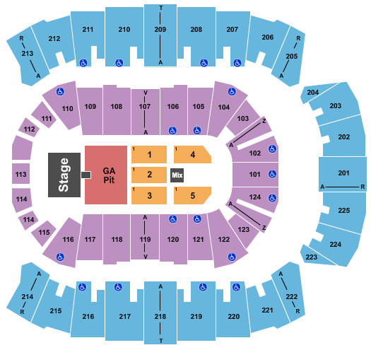 Gillette Stadium Seating Chart Countryfest