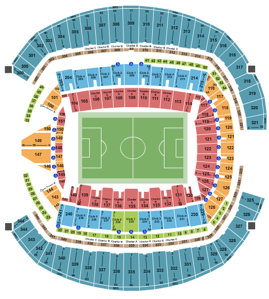 Lumen Field Seating Chart: Club World Cup