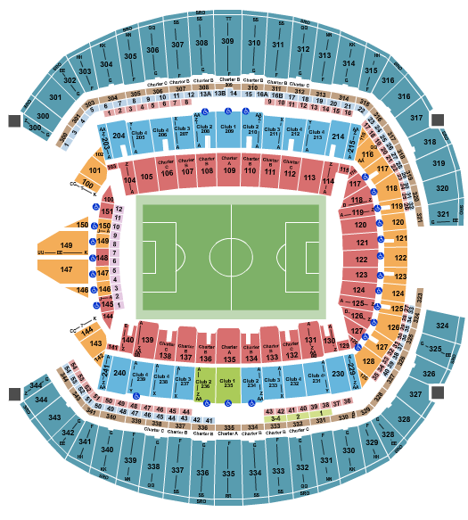 Lumen Field Seating Chart: Soccer 3