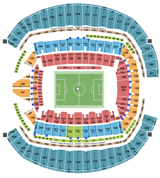 Lumen Field Seating Chart: Soccer