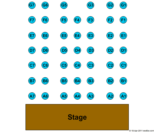 Century Theatre Seating Chart