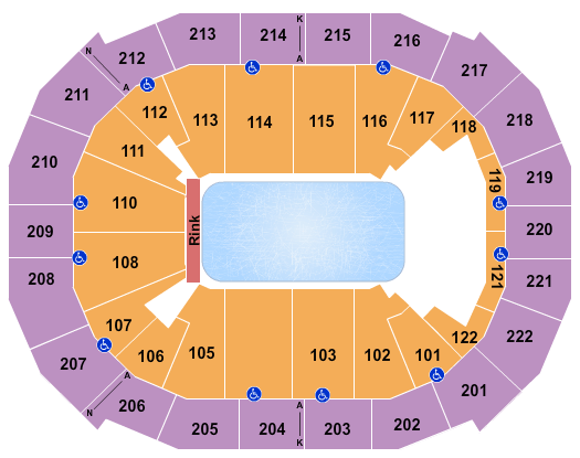 Chaifetz Arena Seating Chart: Disney On Ice1