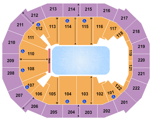 Chaifetz Arena Seating Chart: Disney On Ice