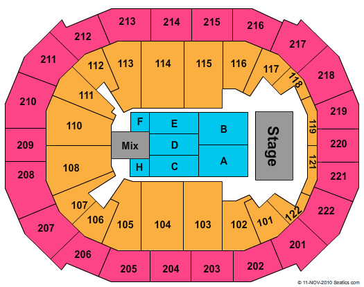 Chaifetz Arena Seating Chart