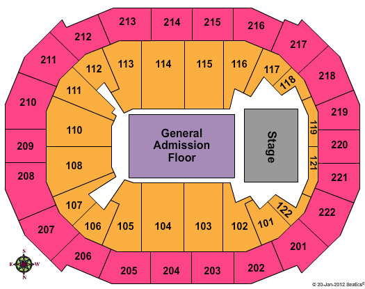 Chaifetz Arena Seating Chart