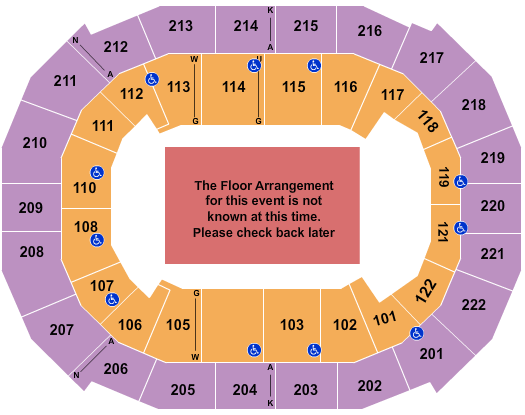 Chaifetz Arena Map
