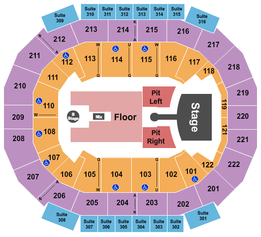 Chaifetz Arena Seating Chart: Greta Van Fleet