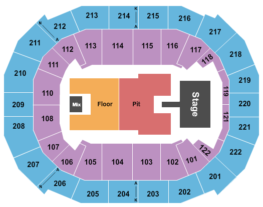 Chaifetz Arena Seating Chart: Lorde