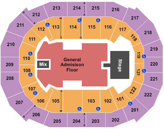 Chaifetz Arena Seating Chart