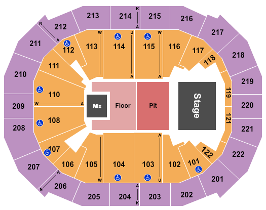 Chaifetz Arena Seating Chart: Nathaniel Rateliff