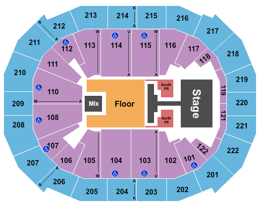 Chaifetz Arena Seating Chart: Phil Wickham