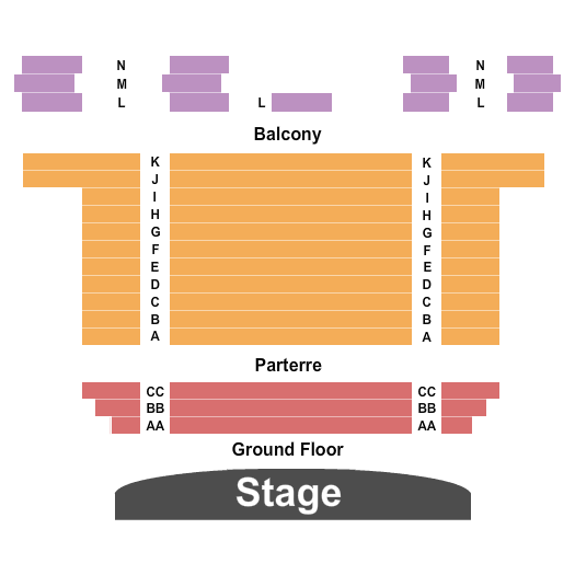 Chambly Cultural Centre Seating Chart: Endstage