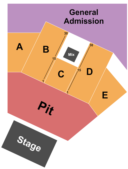 Champions Square At Caesars Superdome Seating Chart: Mt. Joy