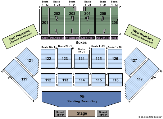 Champlain Valley Expo Seating Chart