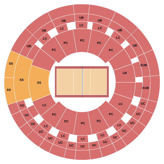 Charles Koch Arena Seating Chart: Volleyball