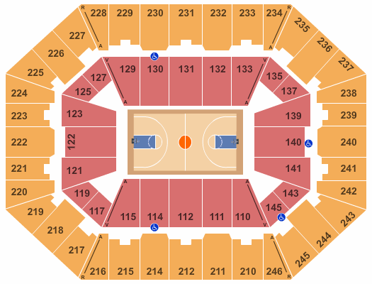 Charleston Coliseum And Convention Center Seating Chart