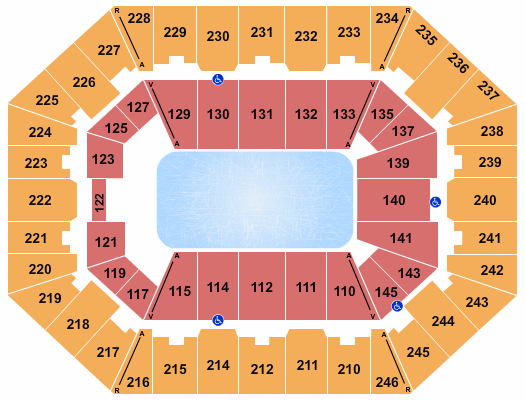 Charleston Coliseum & Convention Center - Charleston Seating Chart: Disney On Ice 2