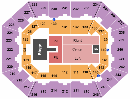 Charleston Coliseum & Convention Center - Charleston Seating Chart: Parker McCollum