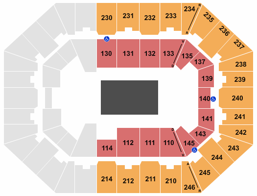 Charleston Coliseum & Convention Center - Charleston Seating Chart: Ringling Bros Circus
