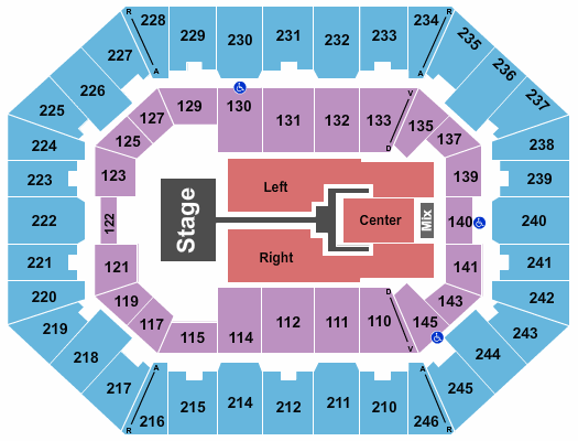 Charleston Coliseum & Convention Center Seating Chart